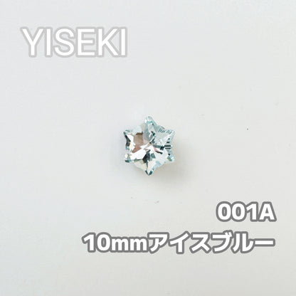 雪花シェイプ クリスタル 10mm＃001A